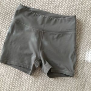 High waisted workout shorts